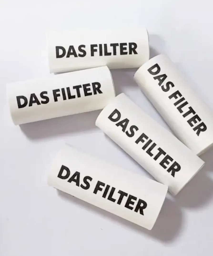 Das Filter activated carbon filter tips